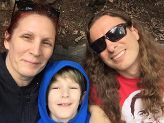 Michelle and her family