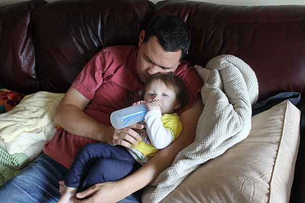 PEPS Dad with his baby