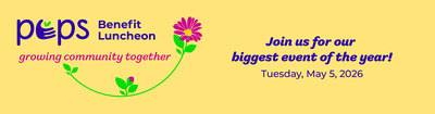 PEPS Benefit Luncheon - Join Us