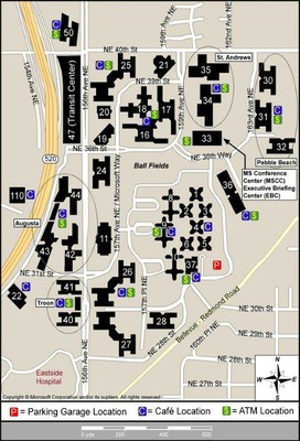 Map Microsoft Campus