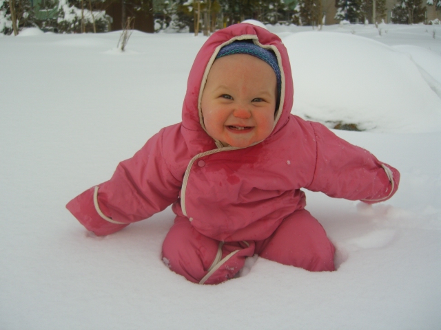 PEPS Baby in the Snow