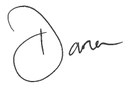 Dana's signature