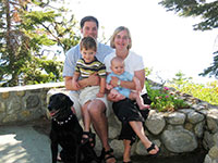 Chris and family 2004